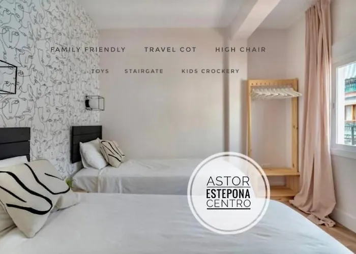 Апартаменты Astor Centro. 360 Roof Terrace. Epicentre Old Town Эстепона