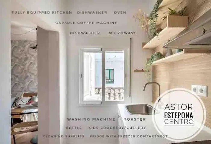 Апартаменты Astor Centro. 360 Roof Terrace. Epicentre Old Town Эстепона