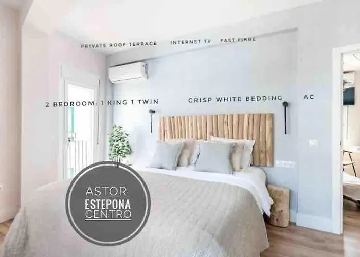 Astor Centro. 360 Roof Terrace. Epicentre Old Town Appartement Estepona