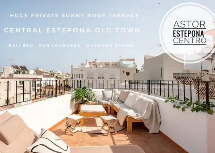 Appartement Astor Centro. 360 Roof Terrace. Epicentre Old Town Estepona